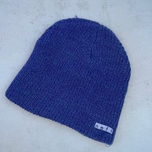 Neff Blue Knit Beanie